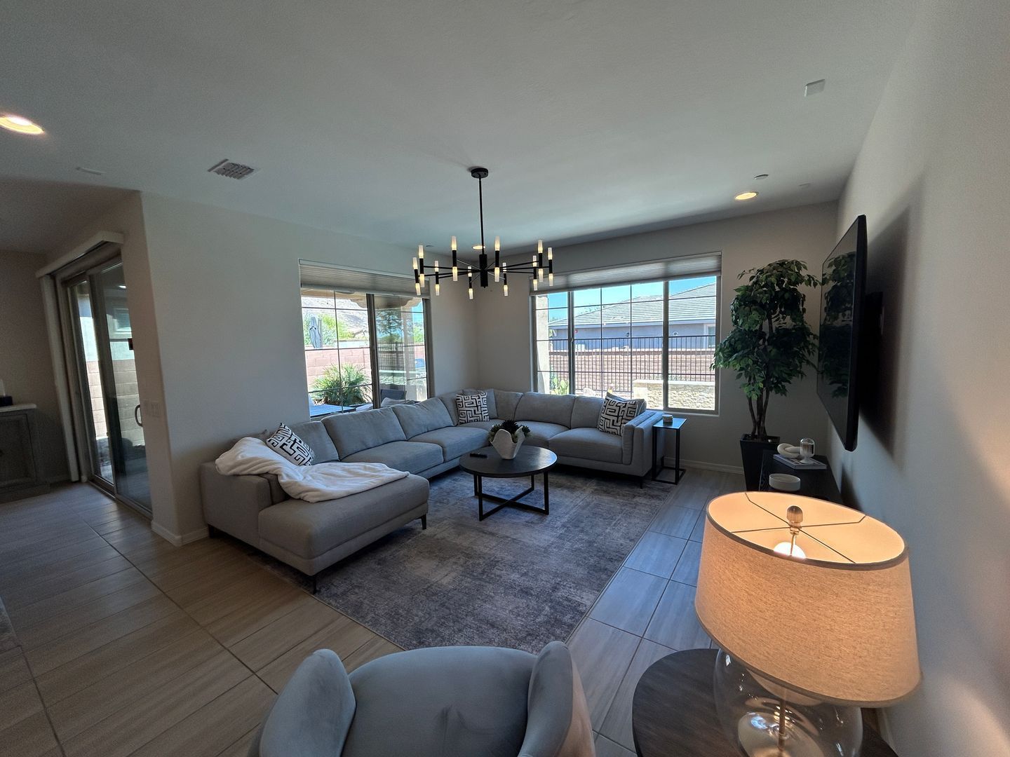 Furnished or Unfurnished Home - 12 Month Minimum Lease (4 bedrooms/3 bathrooms-plus den) WITH POOL in Vistancia is ready for immediate move-in property image